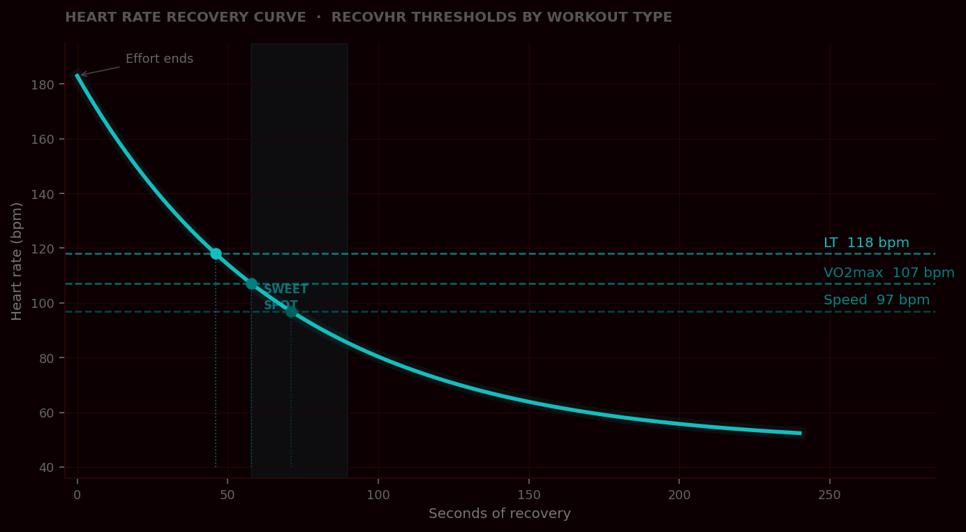 HR recovery curve
